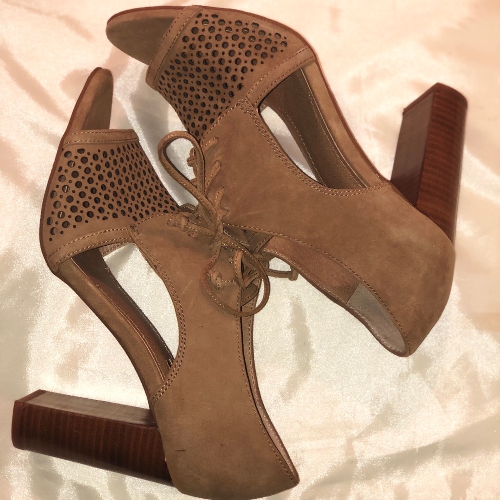 Tahari Peep Toe Booties